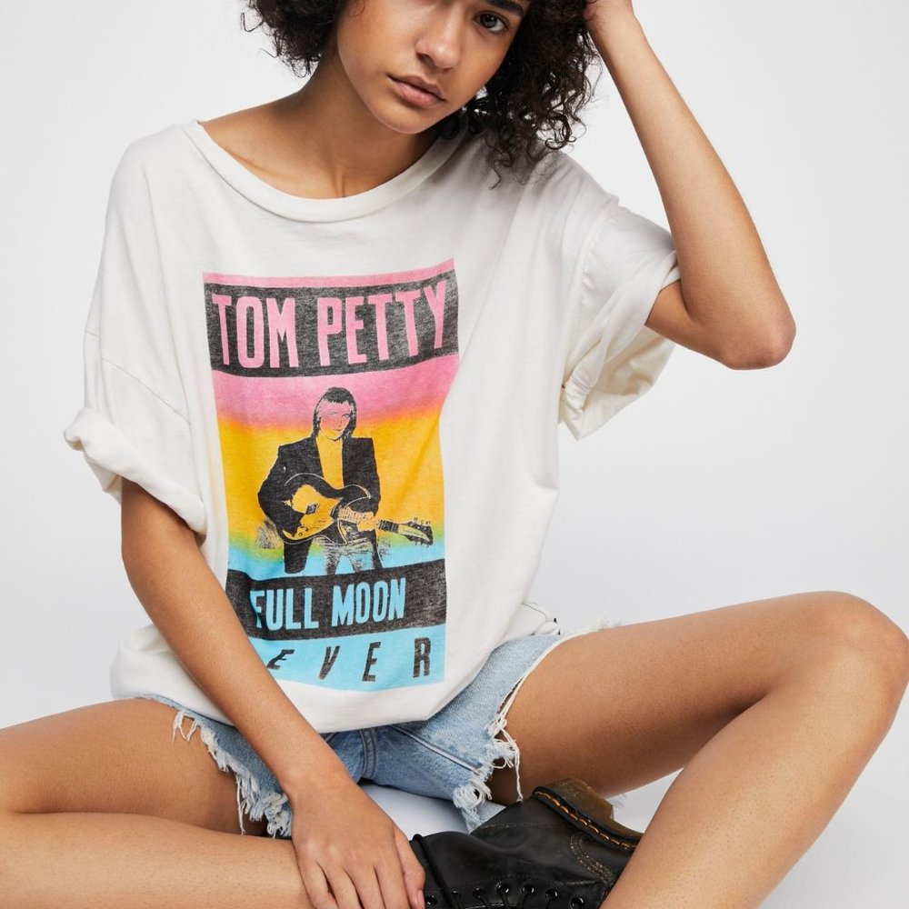 TRUNK LTD x FREE PEOPLE TOM PETTY BOYFRIEND SHIRT